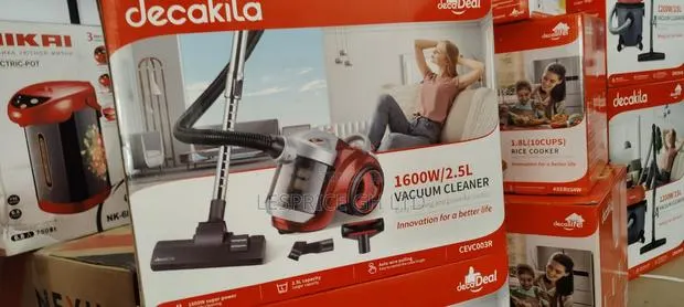 Unbeatable Prices on Our Fantastic 1600w Decakila Vacuum Cleaner · Photo 1