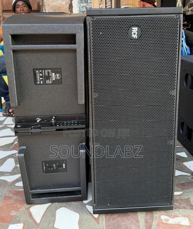 Pair of RCF 12inches Line Array Speakers (2×12inches)