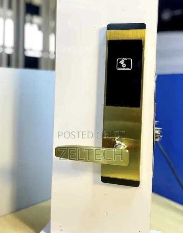 Pulmos Hotel Door Lock Gold · Photo 1