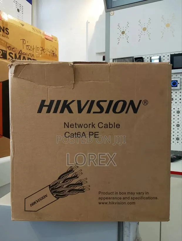 Hikvision Cat6 Network Cable Pure Copper SFTP Outdoor · Photo 1