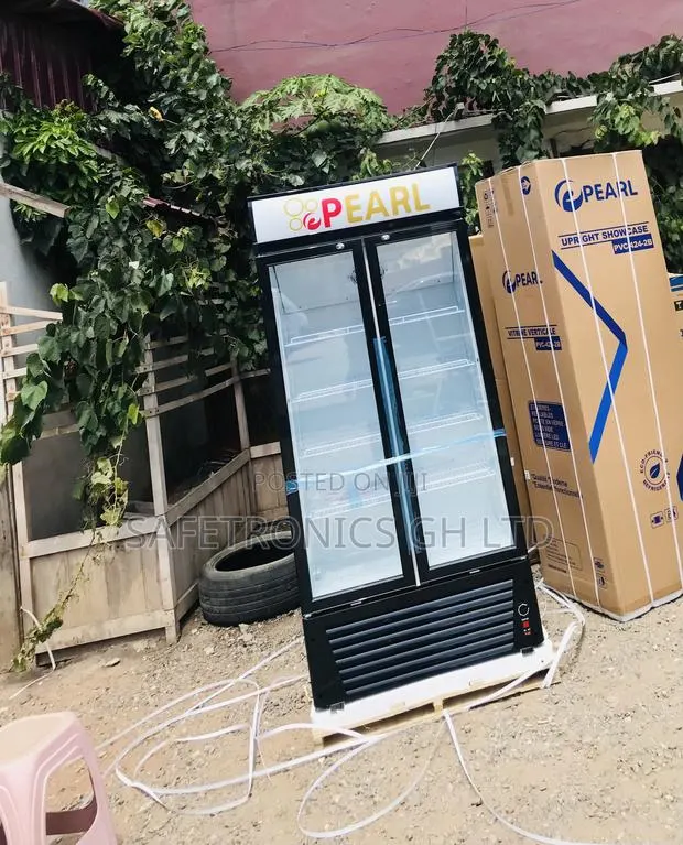 Fast Freezing PVC-622-2b Pearl 2 Glass Doors Fridge · Photo 1