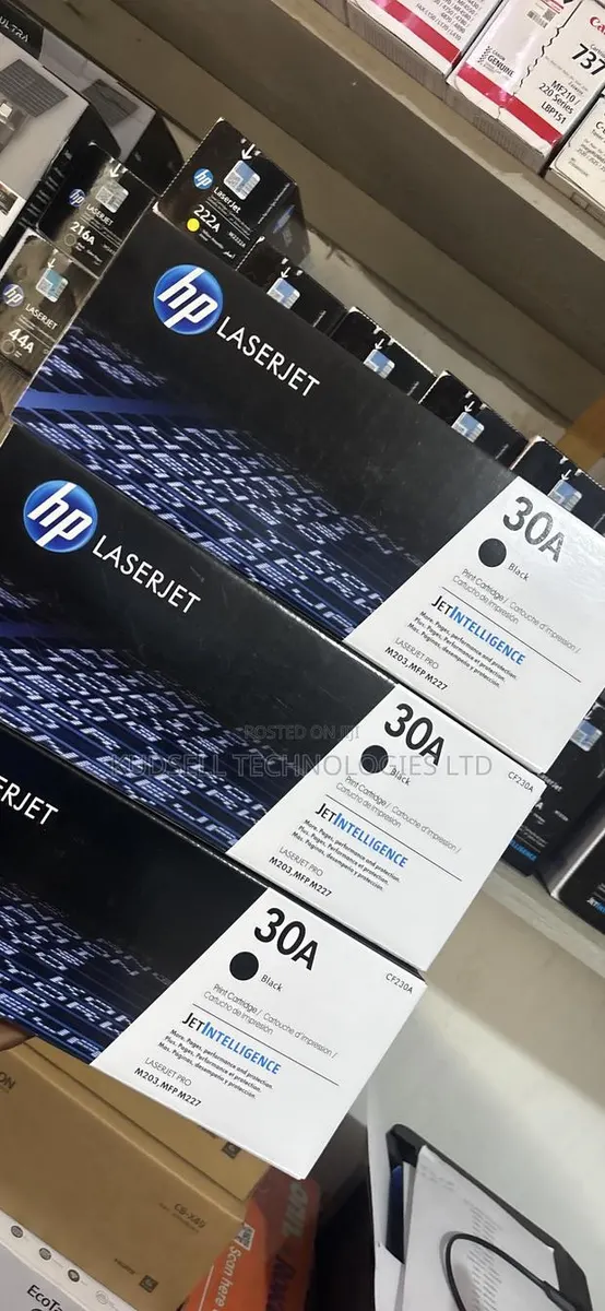 Hp 30a Black Laserjet Toner Cartridge, Cf230a · Photo 1