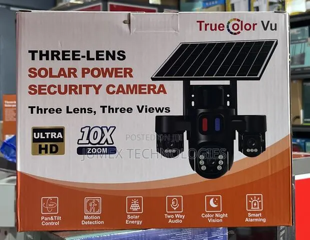4g 3 Lens Solar Camera True Colorvu 15mp G15-Tl-4g · Photo 1