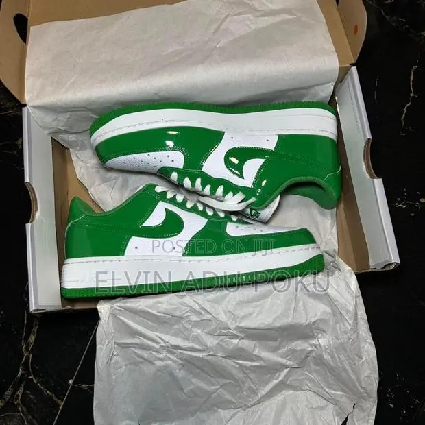 Nike Eilish Air Force 1 Low "Sequoia" In Different Colours , Swipe >>> · Photo 1