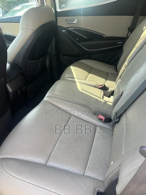 Hyundai Santa Fe 2014 White · Photo 1