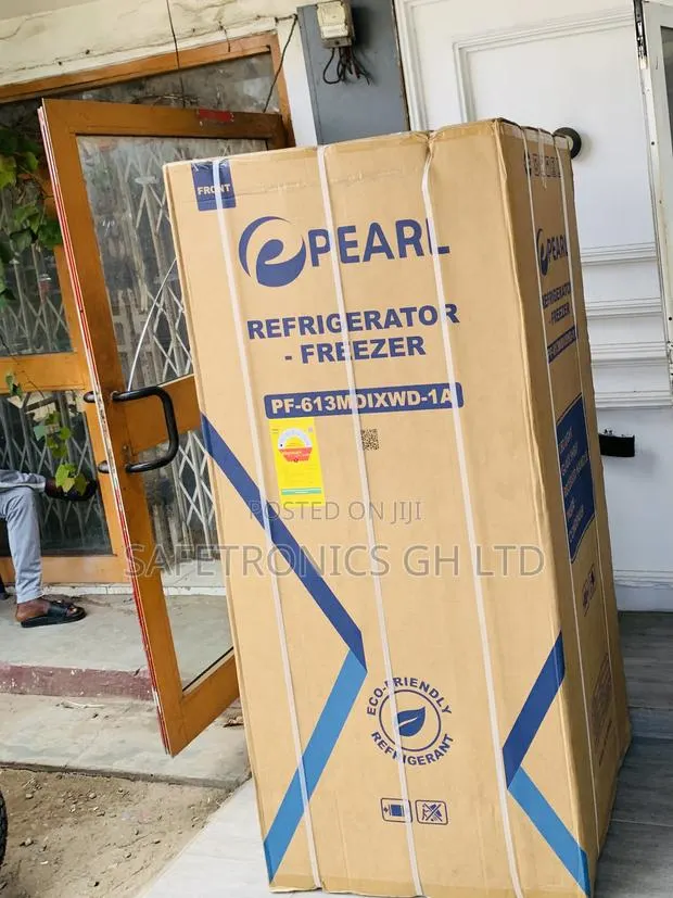 Exclusive PF-613MDIXWD-1A Pearl 421L 4-Door Side-by-Side Refrigerator · Photo 1