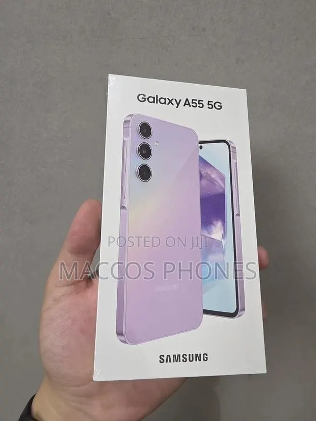 New Samsung Galaxy A55 256 GB White · Photo 1
