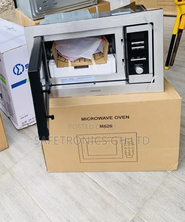 Original ~~ Inbuilt Kenwood Electric (Sliver) Microwave · Photo 1