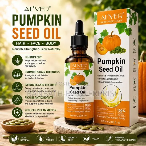 AL’IVER Pumpkin Seed Oil – Rejuvenate Regenerate · Photo 1
