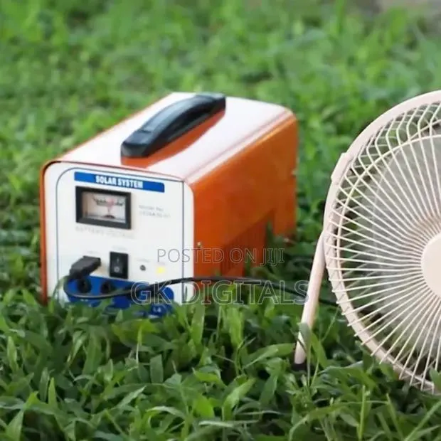 Complete Solar Home Lighting System – Solar Panel · Photo 1