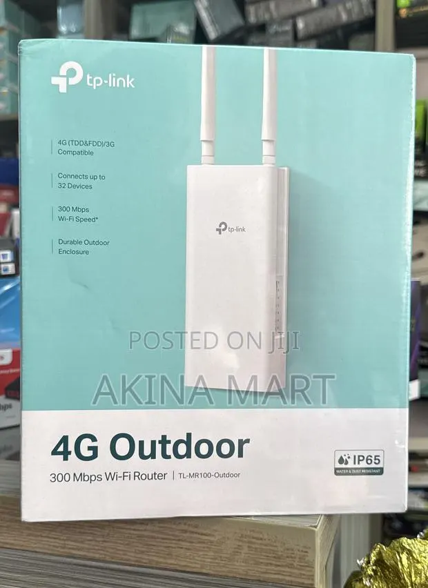 4g Outdoor 300mbps Wi-Fi Router Tl-Mr100-Outdoor Tp-Linked · Photo 1