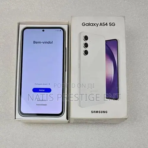 New Samsung Galaxy A54 128 GB White · Photo 1