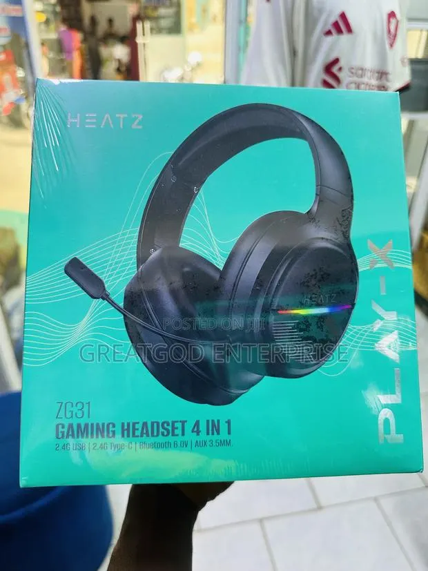 Heatz ZG31 Play-X 4-in-1 Gaming Headset · Photo 1