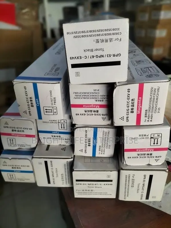 Canon C-Exv49 Multipack - Full Set of 4 Toner Cartridges · Photo 1