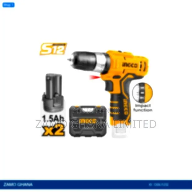 Cordless Impact Drill - Cidli1232 · Photo 1