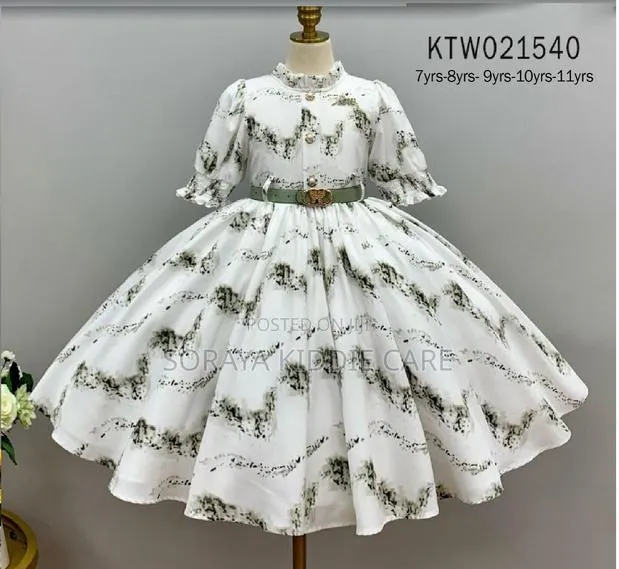Pixina Girls Dress With Belt · Photo 1