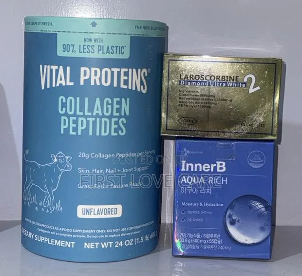 Vital Proteins Collagen Peptides, Laroscorbine Diamond Ultra Innerb · Photo 1