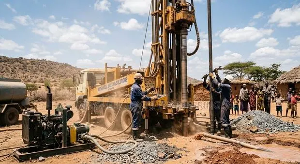 Community Borehole Drilling and Installation in Kasoa · Photo 1