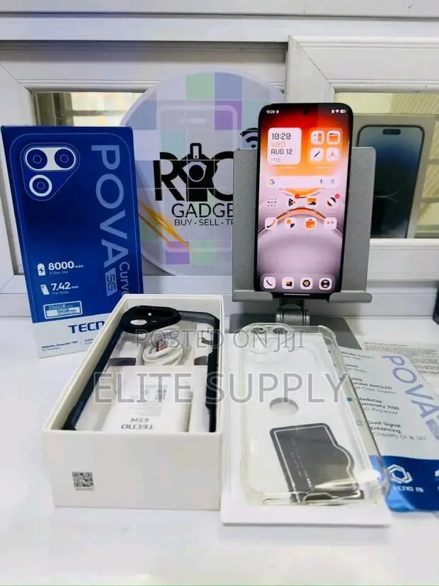 New Tecno Pova Curve 2 5G 256 GB Silver · Photo 1