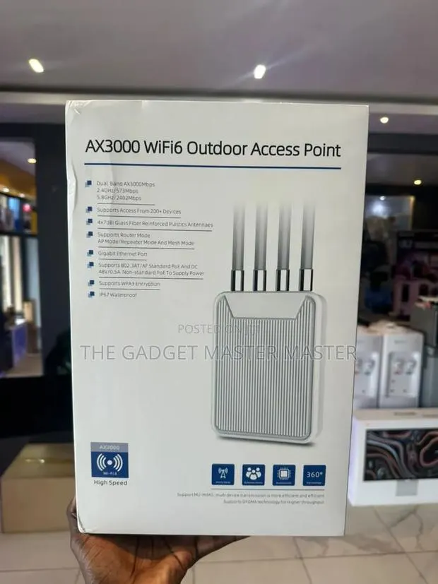 Ax3000 Wifi6 Outdoor Access Point · Photo 1