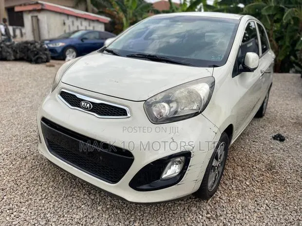 Kia Morning 2014 Off white