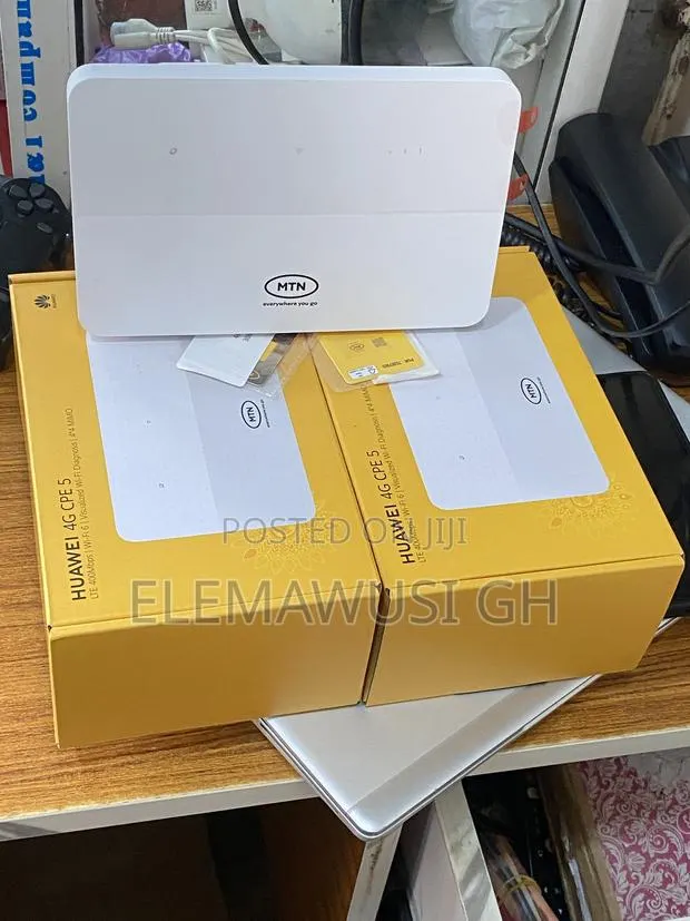 MTN Turbonet Router With Data Sim (Cat 13, Connects 128 Devices Wifi6 · Photo 1