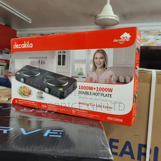 Hugely Discounted Original 2000w Electric Hot Plate From Decakila · Photo 1