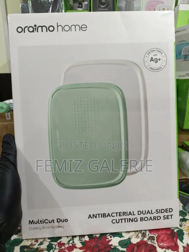 Oraimo MultiCut Duo Dual-Sided Antibacterial Cutting Board Set · Photo 1