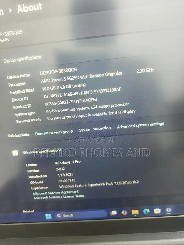 Laptop Lenovo Thinkpad E15 16GB AMD Ryzen 5 SSD 512GB · Photo 1