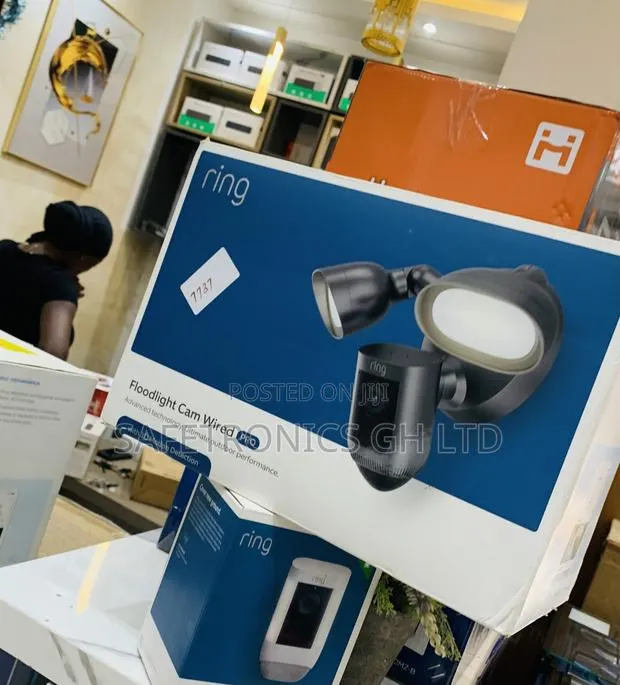 Best Unique Ring Floodlight CamWired Hardwired Outdoor Security Camera · Photo 1