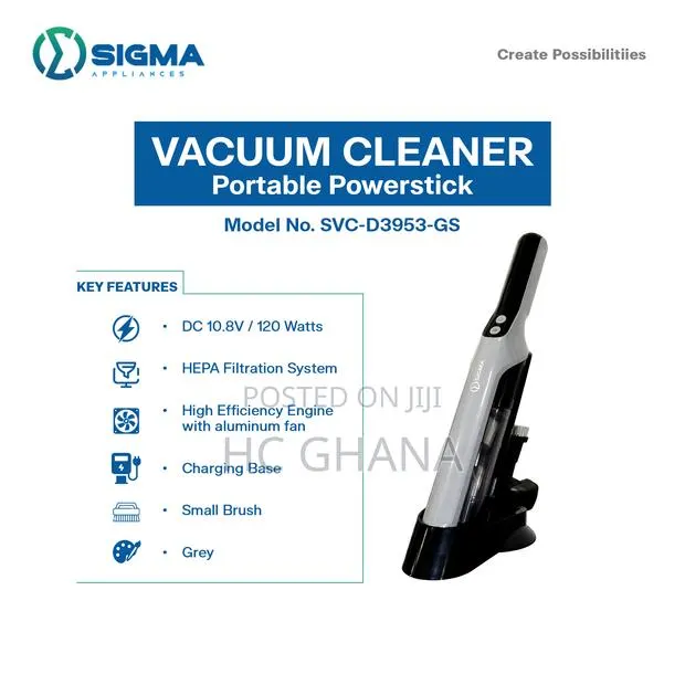 SIGMA Rechargeable Power Stick Vacuum Cleaner · Photo 1