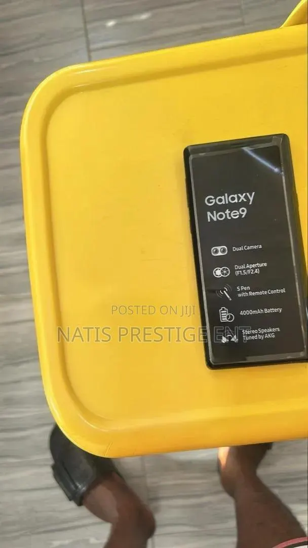 Samsung Galaxy Note 9 128 GB Black · Photo 1