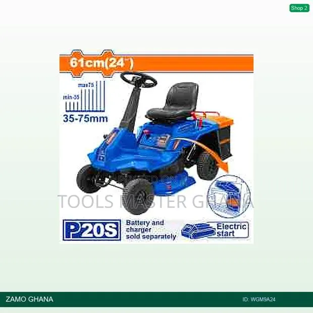 Gasoline Riding Lawnmower - Wgm9a24 · Photo 1