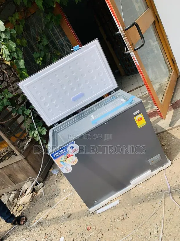 Get a New Chest Freezer Single Door NAS-400fl Grey · Photo 1