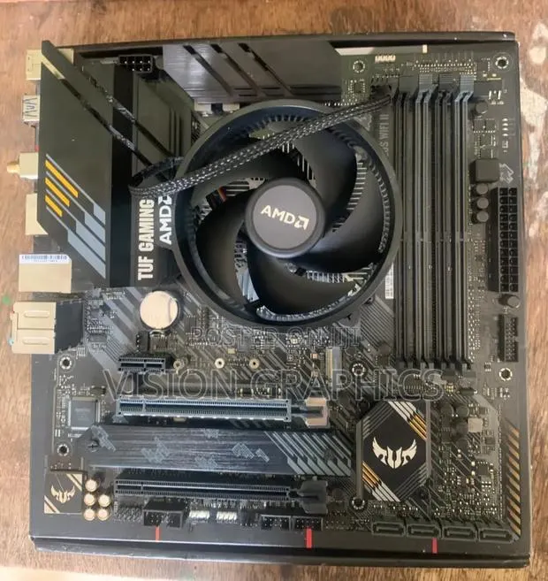 Ryzen 7 5700x With ASUS Tuf Gaming WiFi II Motherboard and Cooler · Photo 1