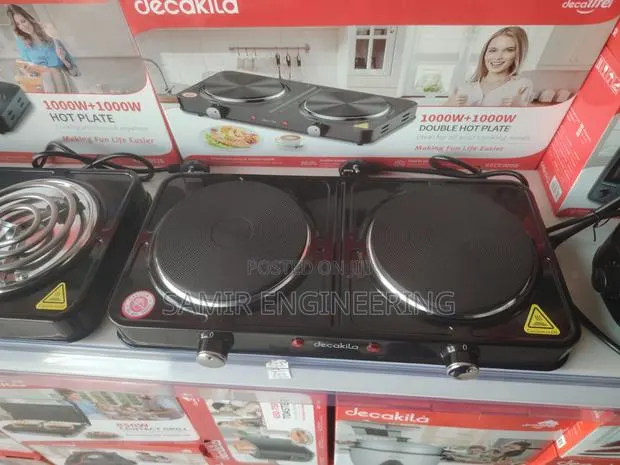 Decakila Kecc004b Double Hot Plate. · Photo 1
