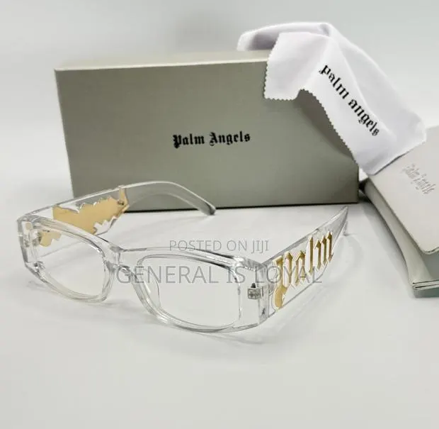 Palm Angels Angel Rectangle-frame Plain Glasses · Photo 1