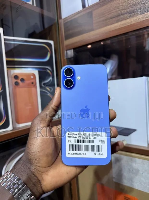 Apple iPhone 16 Plus 128 GB Blue · Photo 1