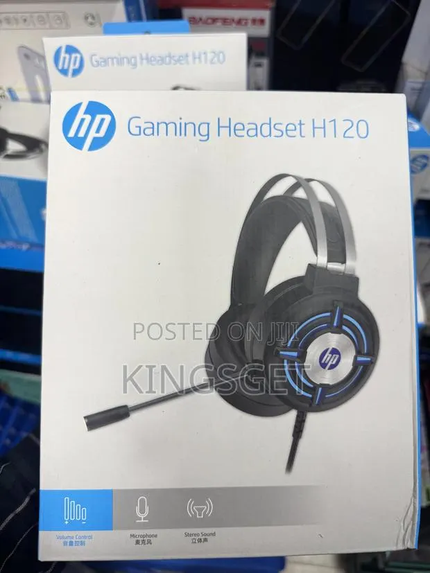 HP H120 Wired Gaming Headset · Photo 1