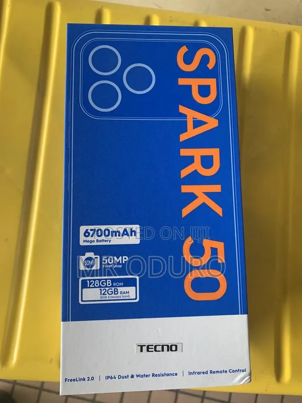 New Tecno Spark 50 128 GB Blue · Photo 1