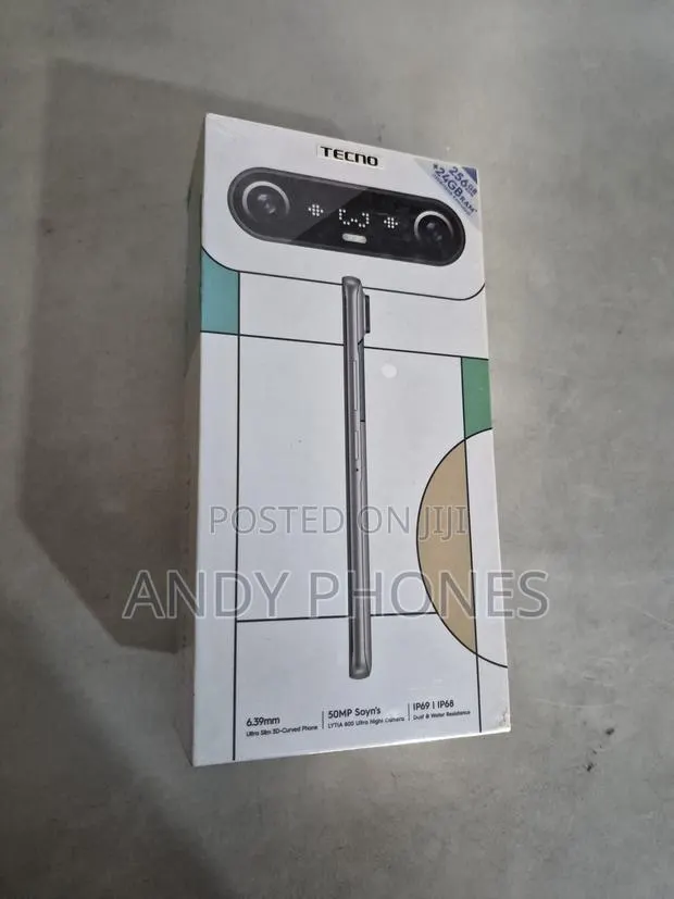 New Tecno Camon Slim 256 GB White · Photo 1