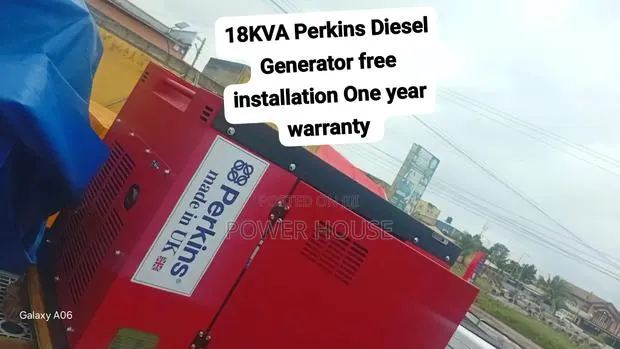 18kVA Perkins Diesel Generator – Dependable Power Anytime · Photo 1