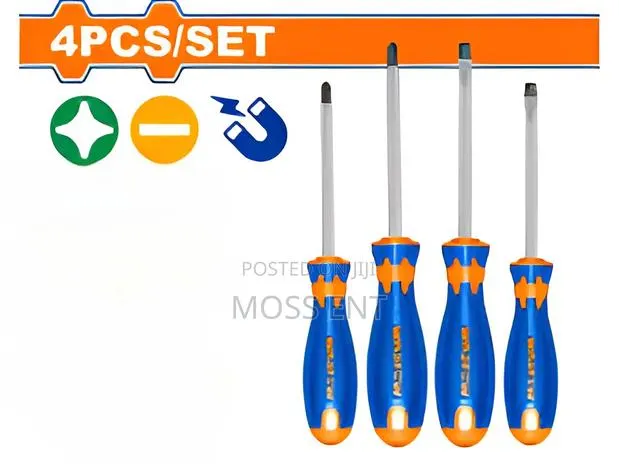 4 PCS Screwdriver Set - Wss1204 · Photo 1