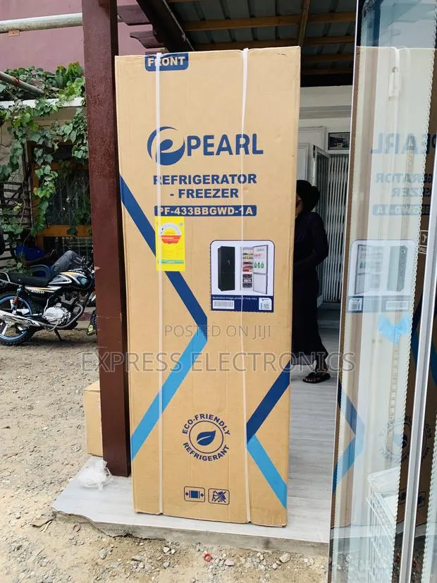 Zealous Sleek Pearl 309L Double Door Fridge (PF-433 Bottom-Freezer · Photo 1