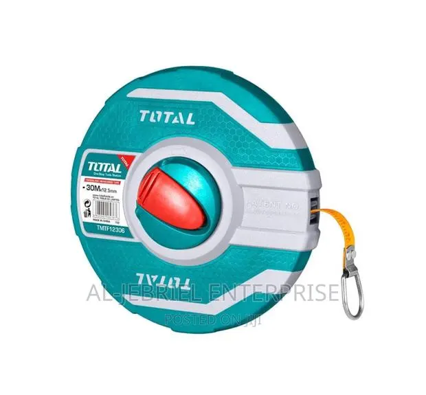 Total Fiberglass Measuring Tape 30m - TMTF13306 · Photo 1