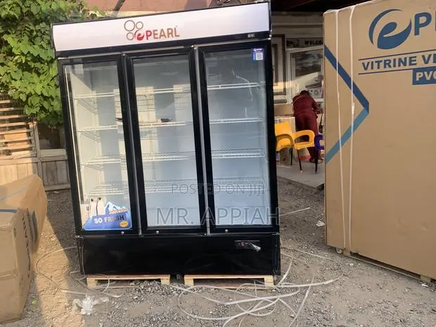 Order Durable Pearl 3 Door Electric Beverage Cooler(Pvc—1540-28ab). · Photo 1