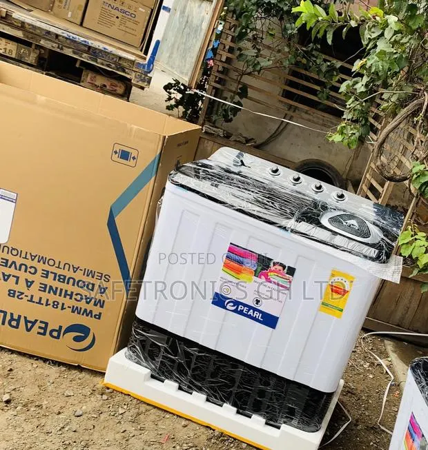 Pearl Heavy Duty 18kg White WashingMachine · Photo 1