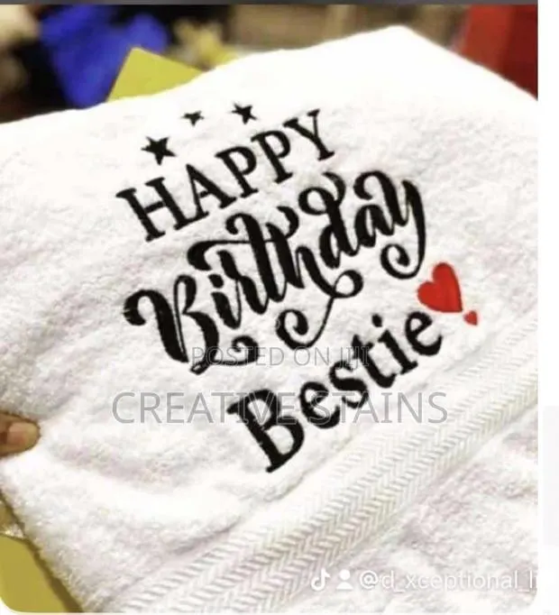 Emroidery on Face Towels, Pens, Lapel Pins and Mugs · Photo 1