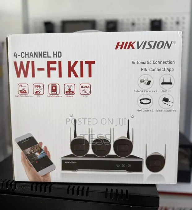 Hikvision 4ch Wifi Kit 4MP NK44W0H(D) 2024 Model (NO HDD) · Photo 1