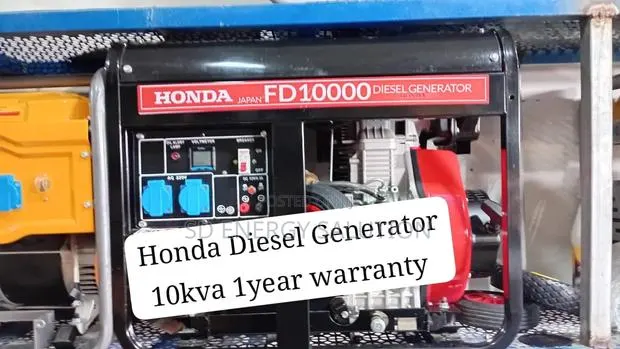 Honda 10kVA Diesel Generator for Business Industrial Use · Photo 1